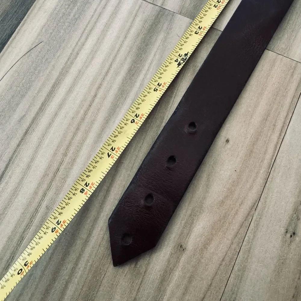 Old Navy Brown Leather Boys Belt Large